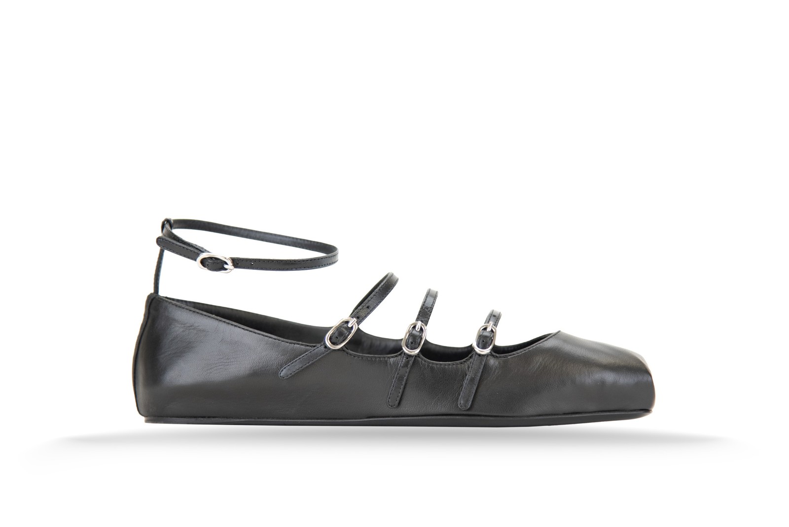 ALEXANDER McQUEEN 780745 1000 Ballerinas S5.SC3440