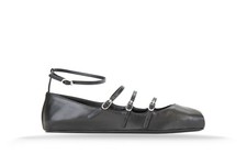 ALEXANDER McQueen 780745 1000 Ballet Flats S5.SC3440