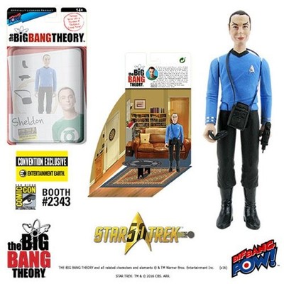 The Big Bang Theory / Star Trek: The Original Series Sheldon (S2) 3 3/4-Inch AF