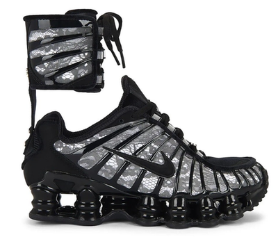 Nike Shox TL SP Riccardo Tisci White Black IB8612-100 Women's Size