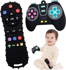 Baby Teething Toy Remote Control Silicone BPA Free 6 Months+