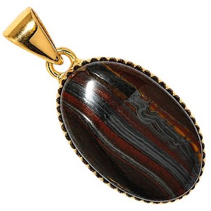 Authentic Tiger Eye Golden Guardian Pendant