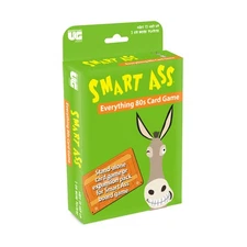 New - University Games Smart Ass Everything 80s Card Game - Ages 12+