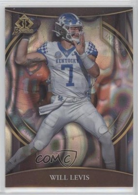 2022 Bowman U Chrome Bowman Invicta Lava Refractor 16/150 Will Levis #BI-7 11pj