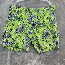 Polo ralph lauren golf shorts Men size 38 paisley floral pattern print AOP flex
