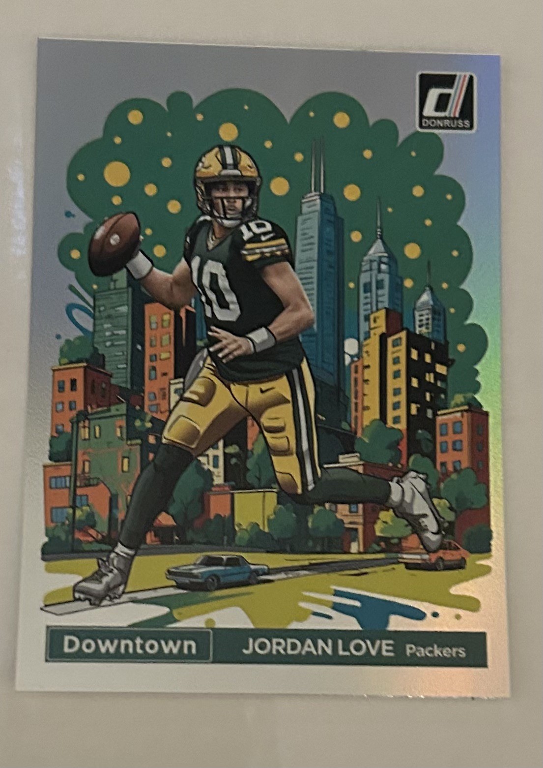 2024 Panini Donruss Optic Jordan Love Downtown! SSP #5 Packers