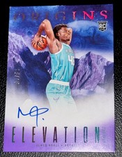 James Nnaji 2023 Panini Origins Purple Auto RC /18! Elevation Signatures #18/18!