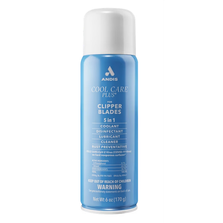 Andis Cool Care Plus 5 in 1 Spray For Clipper Trimmer Blades