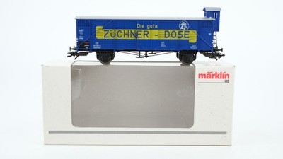 Märklin H0 46159 Gedeckter Güterwagen mit Bremserhaus Züchner  Wagen der DB Insi