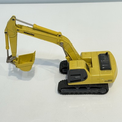 KOMATSU avance PC200 1/43 コマツ　重機　ユンボ　非売品 Komatsu Avance PC200 Excavator Made in Japan 1:43 Scale