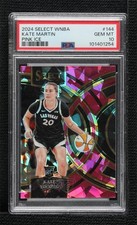 2024 Panini Select WNBA Premier Level Pink Ice Prizm Kate Martin Rookie RC 1e50