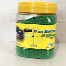 6mm Softair BBs 10,000 Rounds 0.12G for all Super Softs or Softairs Opened