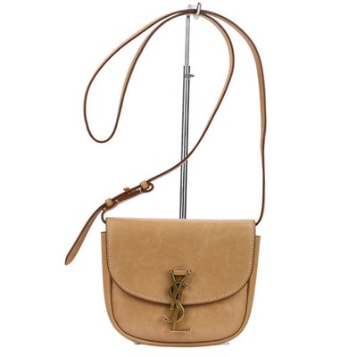 Saint Laurent Paris Kaia Small Shoulder Bag Beige