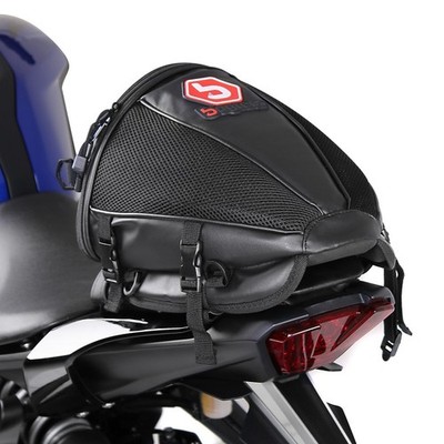 Motorrad Hecktasche für Beifahrer-Sitz Bagtecs Race schwarz