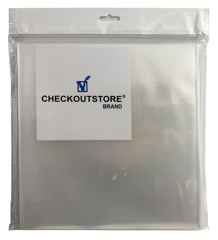2000 Clear Plastic CPP for 10" Vinyl 78 RPM Records (Outer Sleeves)