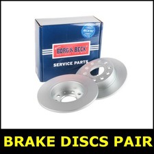 Coppia dischi freno posteriori adatti a VW GOLF GOLF PLUS JETTA IV V VI 5C2C