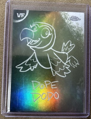 2026 Topps Chrome VeeFriends Dope Dodo Chalkboard #C-11