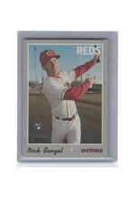 2019 Topps Heritage #507d Nick Senzel Team Name Color B5R4C54
