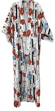 Kimono Yukata       100 Cotton Floral Multi-Color Women Size M