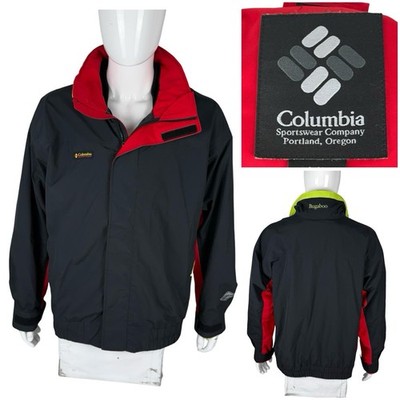 Columbia Bugaboo II 1986 Mens Large Jacket Black WM1190 Retro Shell Only EUC
