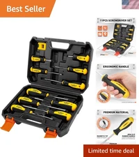 All-In-One 11-Piece Magnetic Screwdriver Set with Magnetizer - Ultimate Tool Kit