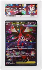 Mega Floette EX 117/086 ACE 10 Chaos Rising Pokemon Card Game