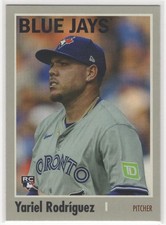 #177 Yariel Rodriguez 2024 Topps Archives RC Toronto Blue Jays