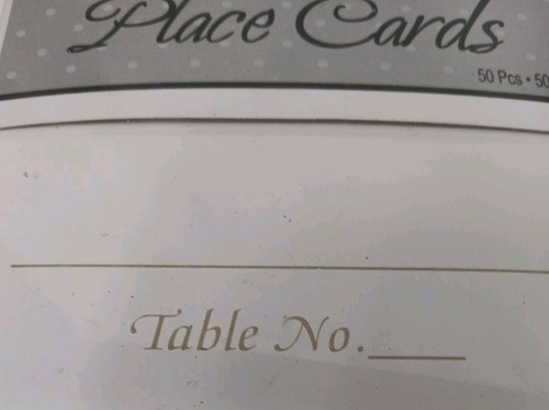 Amscan Place Cards - Picture 3 of 4
