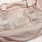 CALPAK Stevyn Duffel Bag with Shoe Compartment in Pink Sand — photo 5