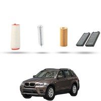 Hoffcar Wartungsset - 4 Filter Kompatibel Mit BMW X5 (E70) 3.0D 173Kw Ab 200