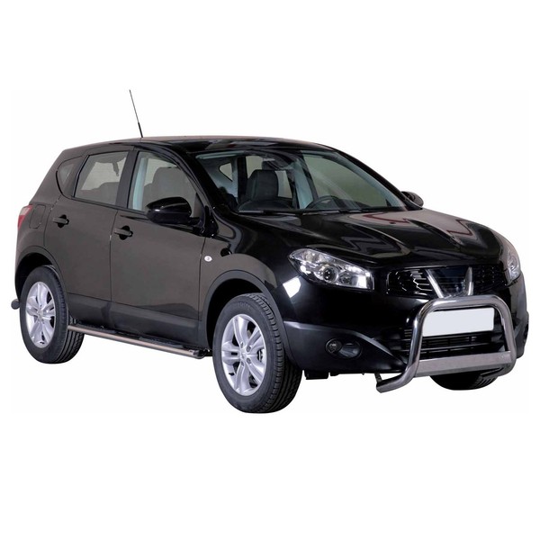 FrontbüGel FrontschutzbüGel FüR Nissan Qashqai 2010-2013 ø63Mm Stahl Silber-image