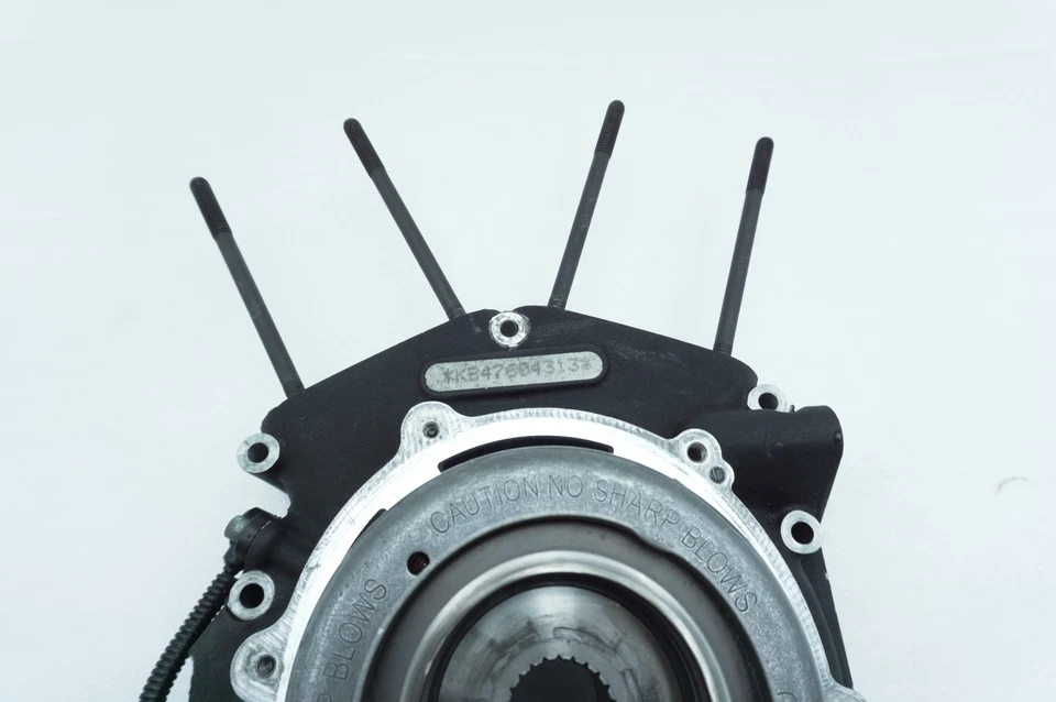 Harley Touring Street Glide 2007 OEM cárter eje motor cubierta agrietada Foto 4 de 4