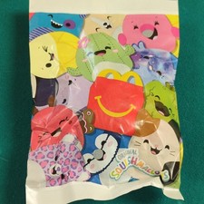  Cyan Pack McDonald's Squishmallows Happy Meal Toy 2023 Age Level 3-7 Years