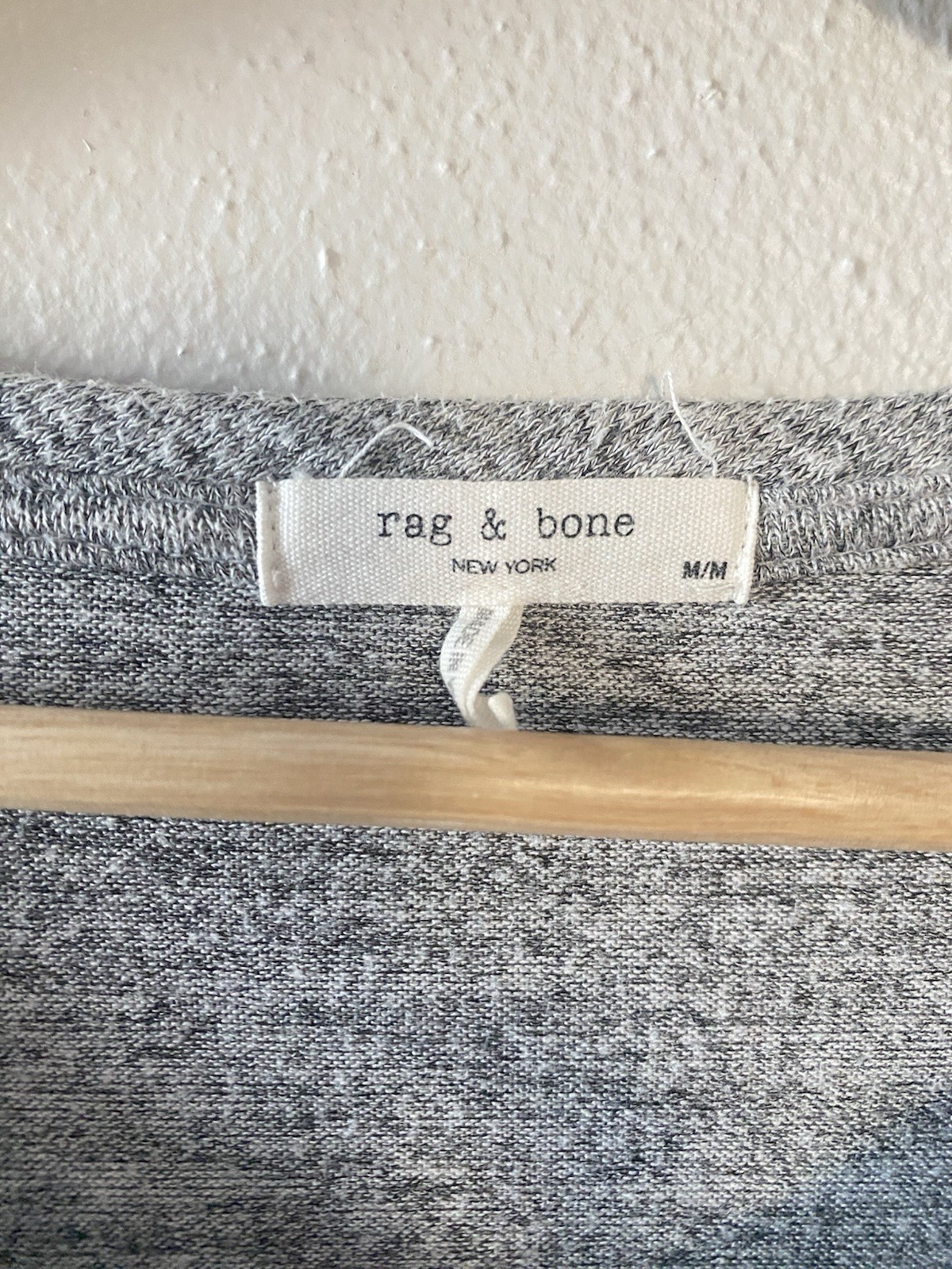 Rag & Bone Basic Round Hem Tee Classic Grey Women… - image 3