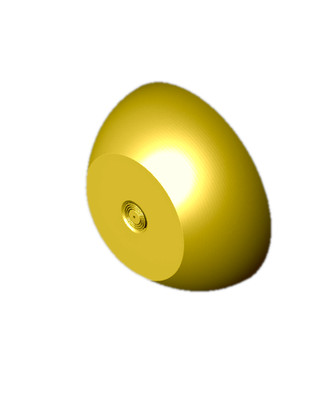 Lilith Pistazien-/Snack-Schale mit Deckel, klappbar, 3D-Druck, 34+ Farben