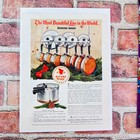 1949 Revere Copper and Brass - Shiny Pots and Pans - Original Retro PRINT AD — photo 7