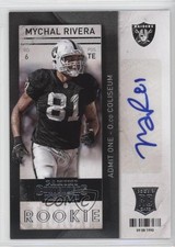 2013 Panini Contenders Mychal Rivera #170 Auto 0af