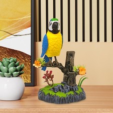 Simulation Bird Toy Talking Parrot Toy Chirping Voice Activated Induction