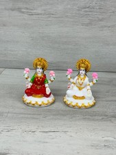 Goddess Lakshmi Idol Statue ,Hindu Laxmi Mata Murti , Home Temple Decor & Gift