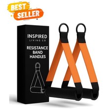 Heavy-Duty D Cable Handles 2-Pack - Universal Fit for Gym  Resistance Bands