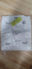 Natural Uniforms Lab Coat White Size Large Front Pockets