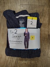 Women's 3-piece Textured Lounge Set Live 2 Lounge Brand New With Tags Size S 224