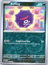 Koffing 109/165 Scarlet & Violet 151 Reverse Holo