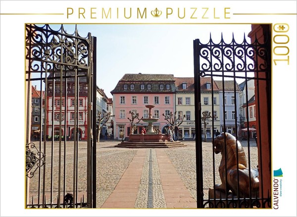 Calvendo Puzzle View Of The Market Square In Neustadt An Der WeinstraßE | 1000 P-image