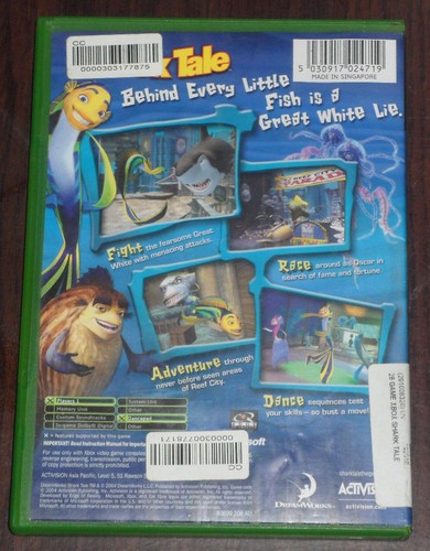 Microsoft Xbox. Shark Tale (PAL AUS/EUR) - Picture 2 of 3
