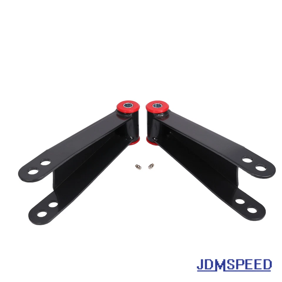 Rear Drop Shackles 3" For 2001-2010 Chevy Silverado GMC Sierra 3500HD 1500HD 2WD Foto 4 de 4