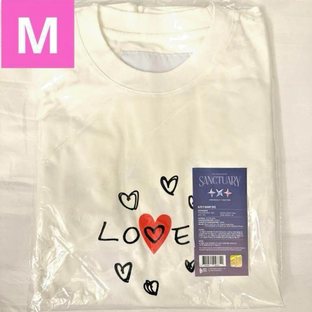 アイドル TXT SANCTUARY LONG SLEEVE M TXT TOMORROW X TOGETHER Long Sleeve Shirt SANCTUARY POP-UP