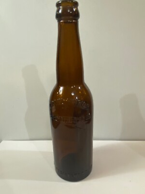 GRAND RAPIDS Brewing Co Embossed Amber Beer Bottle- Grand Rapids, MI ~ BW426