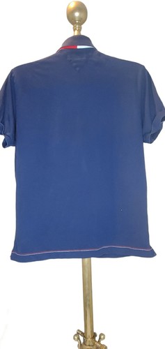 Tommy Hilfiger Denim Mens Polo Shirt Blue Short Sleeve Top Size S/P - Picture 3 of 8