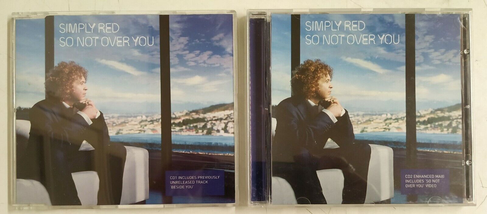 Simply Red So Not Over You Cd-Single X2 Cd #1 + Cd #2 UK 2007